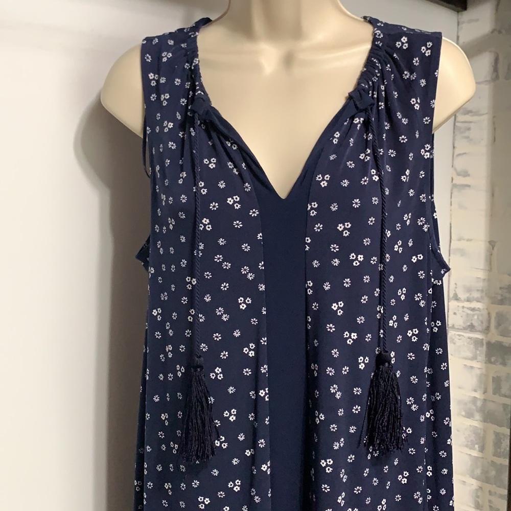 MICHAEL KORS navy blue DRESS